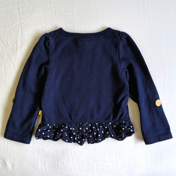 harajuku mini x target military style zip-up cardigan jacket 3T toddler girls - Picture 9 of 9